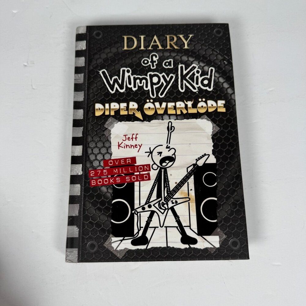 Diary of a Wimpy Kid: Diper Överlöde Jeff Kinney 2022 First Print Hardcover